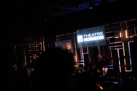 The set of A Pretty Fire, during opening night in November 2012.